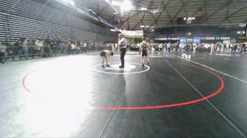 120 lbs Champ. Round 1 - Trevor Anderson, Team Aggression Wrestling Club vs Alexander Sulzinger, Camas Wrestling Club