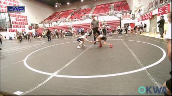 55 lbs Consolation - Bronson Stephens, F-5 Grappling vs Hunter Hendricks, Ark City Takedown