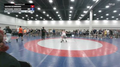 138 lbs Cons. Quarters - Colton Schmiesing vs Nathaniel Webster, Brevard FCA