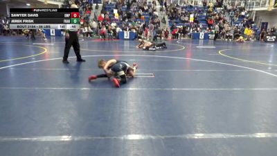 56 lbs Consy 5 - Sawyer Davis, Omp vs Jerek Frisk, Franklin Regional