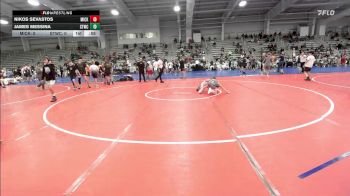 75 lbs Round Of 16 - Nikos Sevastos, Micky's Maniacs Blue vs James Messina, Shore Thing Surf