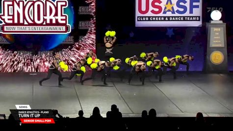 Dance Athletics - Plano - Turn It Up [2025 Senior Small Pom Semis] 2025 The Dance Worlds