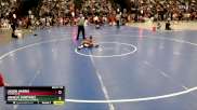 70 lbs Quarterfinal - Angelo Martinez, Nebraska Wrestling Academy vs Jaxon Harris, Plains Elite