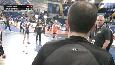 120 lbs Consolation - Ryan Gill, North Attleborough vs Conlan Geary, Hanover