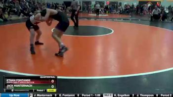 108 lbs Quarterfinal - Jack Manternach, DC Elite vs Ethan Fontanini, North Liberty Wrestling Club