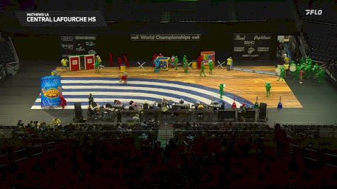 Central Lafourche HS "Mathews LA" at 2026 WGI Percussion/Winds World Championships
