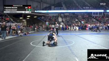 115 lbs Semifinal - Kelton Doucet, Kansas YG vs Keaton Nelson, Manhattan
