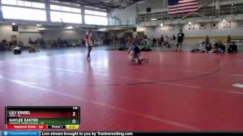 138 lbs Round 1 (4 Team) - Lily Kinsel, Ohio vs Kaylee Easter, Charlies Angels Black