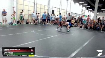 76 lbs Round 2 (8 Team) - Jax Tocco, PA Alliance Blue vs Jamen Haliburton, Rebellion