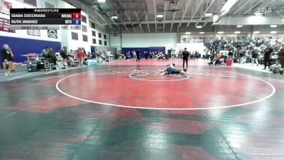 138 lbs Cons. Round 3 - Giada Cucchiara, Baker University vs Ruth Jimenez, University Of The Cumberlands