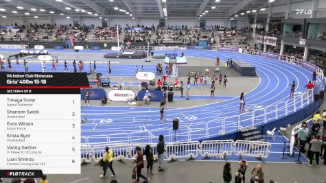 High School Girls' 400m, Finals 4