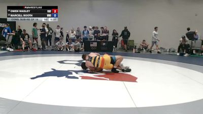 86 kg Cons. Sub-rd Of 16 - Owen Wasley, Viking RTC vs Marcell Booth, Wildcat Wrestling Club