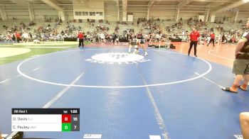 138 lbs Rr Rnd 1 - Oliver Davis, Illinois Menace vs Carter Pauley, University Hawks Wrestling Club
