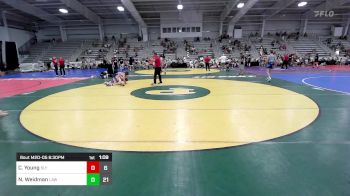 138 lbs Rr Rnd 2 - Connor Young, Sly Fox Black vs Nicholas Weidman, Off The Hook - Blue