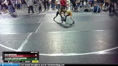 62 lbs Quarterfinal - Tucker Hoffschneider, Bear Cave Wrestling Club vs Jax Newman, Black Fox Wrestling Academy