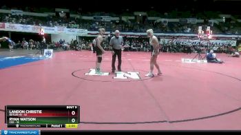 215 lbs Quarterfinals (16 Team) - Landon Christie, Butler HS vs Ryan Watson, Cox