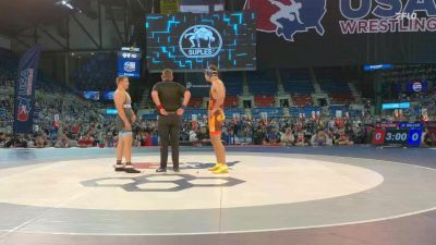 215 lbs Cons. Rd Of 64 - Eitan Villaba, GA vs Draden Miller, ID