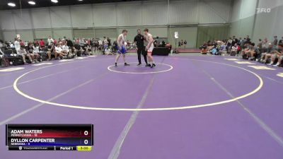 175 lbs Semis & 3rd Wb (16 Team) - Adam Waters, Pennsylvania vs Dyllon Carpenter, Nebraska