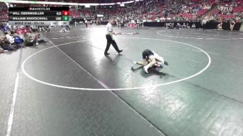 D3-106 lbs Cons. Semi - William Kratochvill, Lancaster vs Will Obermueller, Glenwood City