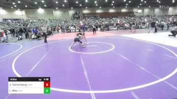 123 lbs Rr Rnd 4 - Jasmine Tamondong, Carson Valley Wildcats vs Lilly May, Aniciete TC