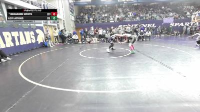 138 lbs Champ. Round 1 - Benjamin White, Stevensville vs Levi Atkins, Polson