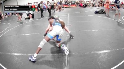 144 lbs Semis (4 Team) - Billy Williams, Cartel vs Brody Williams, MF Army