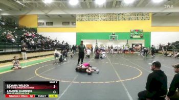 80 lbs Round 1 - Landon Gardner, Genesis Wrestling Club vs Lilyana Wilson, The Storm Wrestling Center