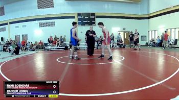 175 lbs Cons. Semi - Ryan Boshears, Contenders Wrestling Academy vs Xander Hobbs, Team Jeff Wrestling Club