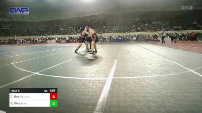 Round Of 128 - Cord Byerly, Duncan Middle School vs Ben Winter, Hilldale