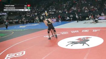 3rd Place Match - Wyatt Stieb, Arcadia/Loup City vs Tate Kvanvig, Mullen