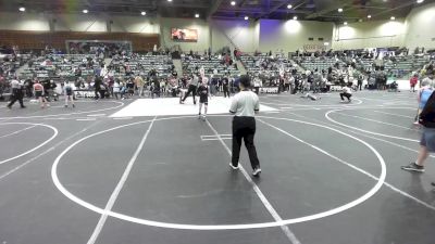 95 lbs Quarterfinal - Derek Gutierrez, Nampa Bulldogs vs Gregory Ward, Spanish Springs WC