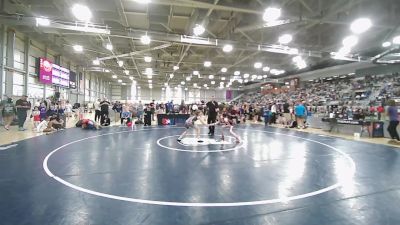 12U Girls - 87 lbs Cons. Round 1 - Kyla Crow, AK vs Emerson McCain, AR