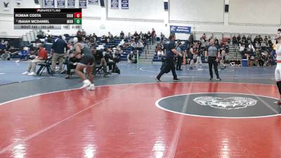 150 lbs Round Of 16 - Roman Costa, Cheshire vs Isaiah McDaniel, Middletown