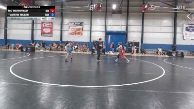 96 lbs Jeg Merrifield, North Carolina Red vs Austin Miller, California Silver