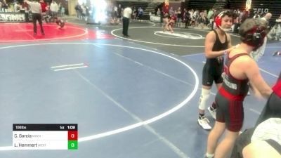 106 lbs Quarterfinal - Charly Garcia, Mayhem vs Lincoln Hemmert, Western Colorado WC