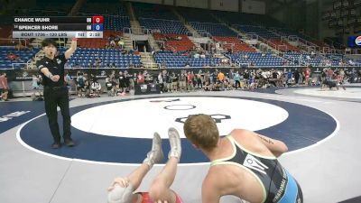 120 lbs Cons. Rd Of 32 - Chance Wuhr, Ohio vs Spencer Shore, Ohio