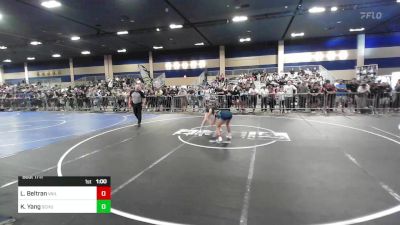 101 lbs Round Of 64 - Laila Beltran, Vail Wr Ac vs Katelyn Yang, Schurr Wrestling