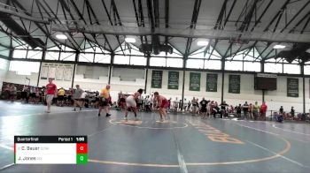 200-224 lbs Quarterfinal - Cole Bauer, Olympia Wrestling vs Jamal Jones, DeKalb WC