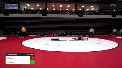 110 lbs Quarterfinal - Pukiya Chun, Poteau High School Girls vs Shaylee Kelly, Catoosa High School Girls