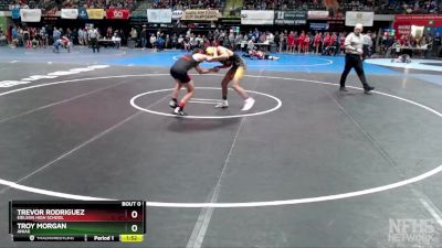 119 lbs Champ. Round 1 - Trevor Rodriguez, Eielson High School vs Troy Morgan, Aniak
