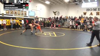 165 lbs Semifinal - Silas Keeling, Waukon vs Devon Blanchard, Nashua-Plainfield