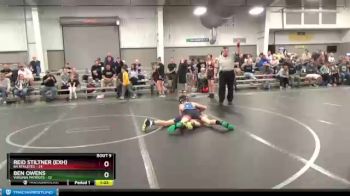 96 lbs Round 3 (6 Team) - Ben Owens, Virginia Patriots vs Reid Stiltner (EXH), 84 Athletes