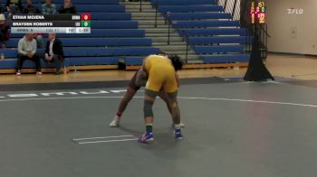 157 lbs Finals (2 Team) - Ethan Mojena, Brown vs Brayden Roberts, LIU