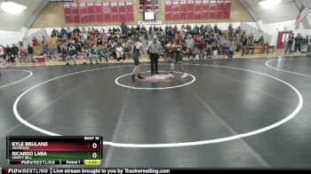 126 2B Quarterfinal - Kyle Bruland, Okanogan vs RIcardo Lara, Liberty Bell