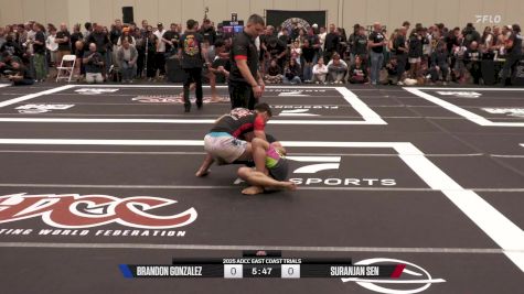 Suranjan Sen vs Brandon Gonzalez 2025 ADCC East Coast Trials