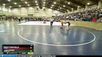 126 lbs Cons. Round 1 - Judd Bowen, Stansbury vs Rocky Marchello, Logan