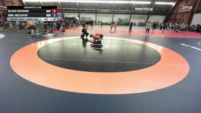 160B lbs Rr Rnd 3 - Blake Watkins, Southside/gfa vs Emil Belyayev, Rednose Wrestling Club