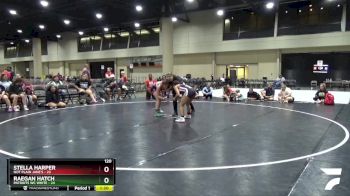 120 lbs Placement (4 Team) - Raegan Hatch, Patriots WC White vs Stella Harper, Not Plain Jane`s