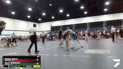 138 lbs Round 1 (4 Team) - Grant Reece, Dogtown vs Riley Burnham, Bad Bass