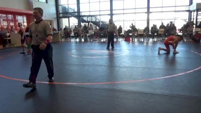 J-19 lbs Quarterfinal - Brody Andrews, Wrath vs Jordy Acord, Clipper Wrestling Club